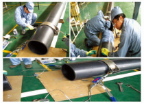 5、裝固定夾具、設(shè)置拉緊器